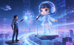 而文娱类虚拟从播则可拥可爱的专属声音